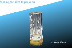 China crystal vase/flower vase/flower bottle/glass vase/pen holder wholesale