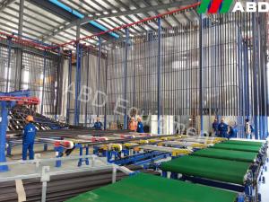 China MDF Metal Powder Coating Line Metal Sheet Powder Painting Line wholesale