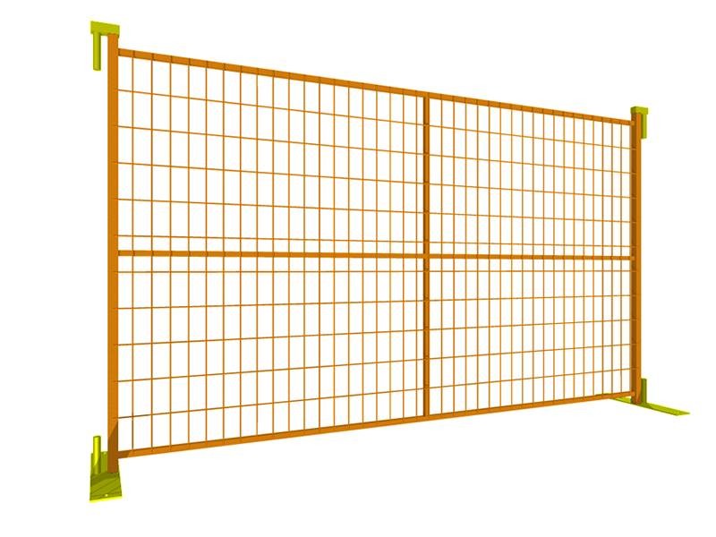 Portable Temporary Fence Panel 32mm Galvanized Steel