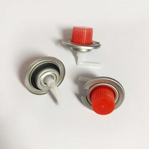 China OEM Acceptable Camping Butane Gas Valve With Red Caps  Compact wholesale