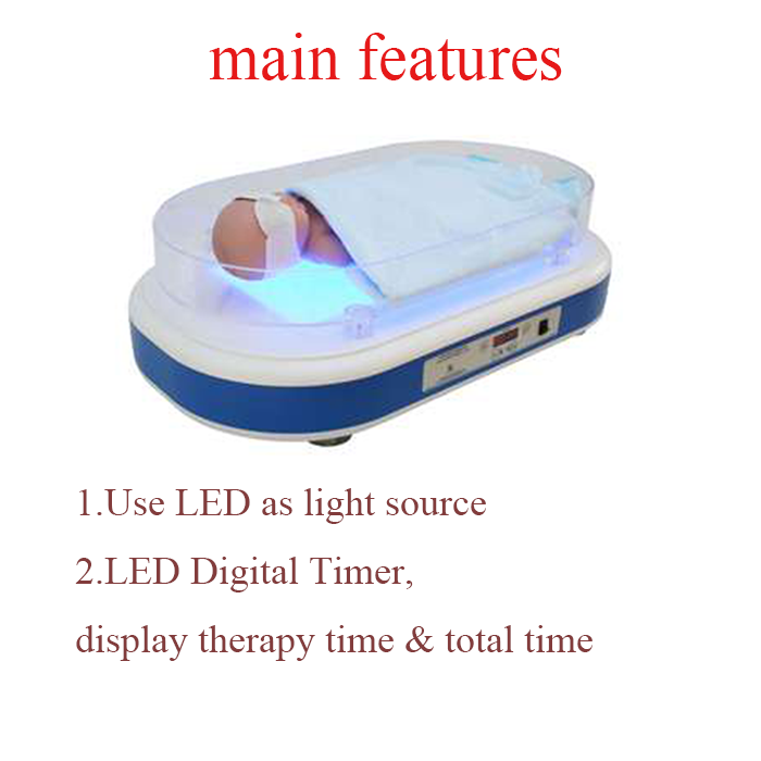 Infant phototherapy unit for neonatal use