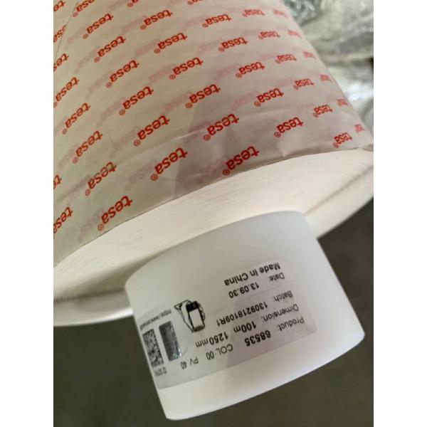 TESA 68535 Transparent Double Sided Adhesive Tape Thin 0.08mm PET Film Anti-rebound