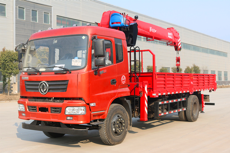 Manipulator 6.3 Tons Hydraulic Truck Mounted Crane With Straight Boom For Sale