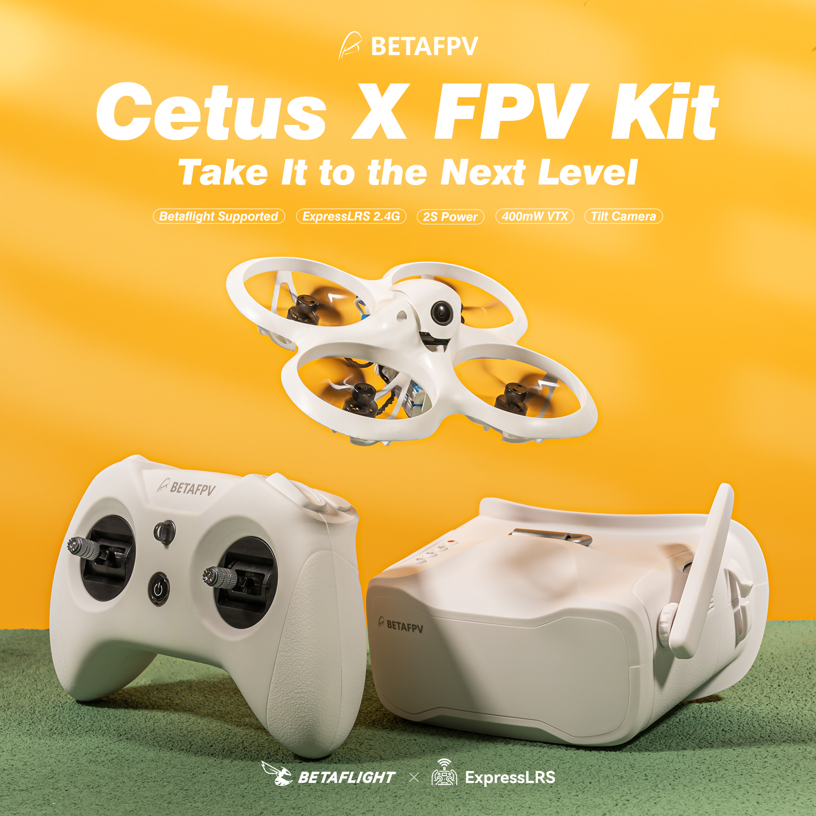 Adjustable Camera Betafpv Cetus X Brushless FPV Quadcopter Perfect for Indoor Racing Drone ELRS 2.4G Outdoor RC