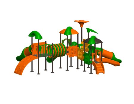 OEM Outdoor Playground Children Large Plastic Tube Water Slides