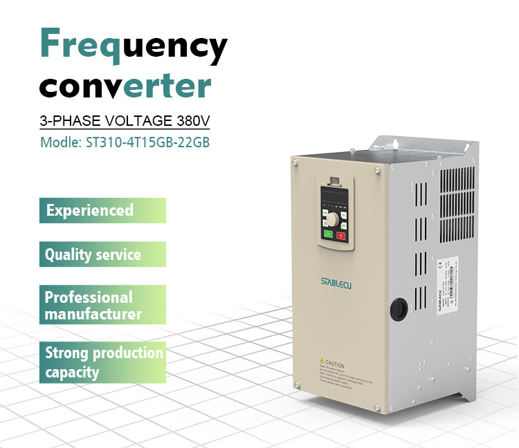 15KVA 15KW Three Phase Frequency Inverter High Overload Capability