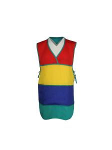 China 195 GSM Polyester 65% Cotton 35% Chef Uniform Aprons Twill 2/1 Anti Stain Wrinkle Free wholesale