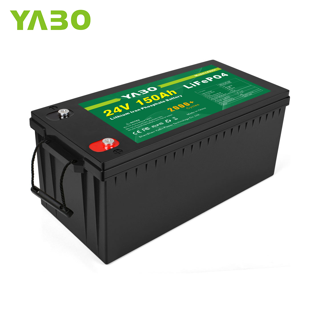 Solar Energy Storage Powerwall Lithium Iron Phosphate Lifepo4 Battery Pack 24V 150Ah