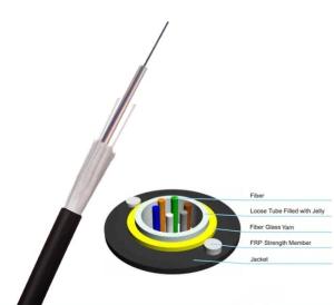 China GYFXTY Glass Yarn Armored Uni-Loose Tube All Dielectric Optical Fiber Cable wholesale