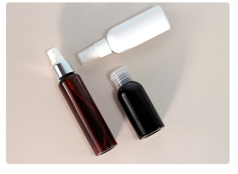 50ml 60ml Frosted PET Bottles White Serum Dropper Bottle For Packaging