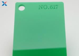 China Green Extruded Coloured Acrylic Sheet Board Customized Cutting wholesale