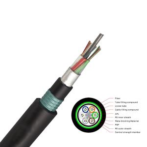 China Dual Armoured GYTA53 Direct Burial Single Mode Fiber Optic Cable 36 Core wholesale