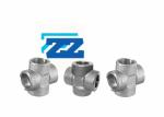 Stainless Steel Pipe Cross Socket Weld Pipe Fittings ASTM A182 F304 ASME B16 11