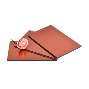 China 2440mm Aluminum Composite Reflective Metallic Panel wholesale