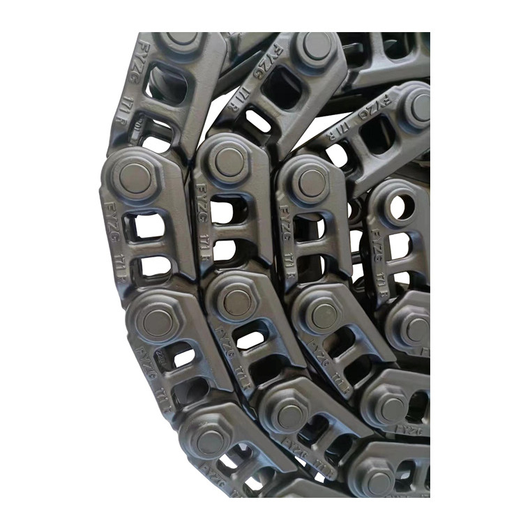 Durable HITACH Ex100 Mini Excavator Track Link Assy High Strength