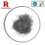 Non Secondary Twisted Stainless Steel Cellulose Fiber Pellet For Concrete