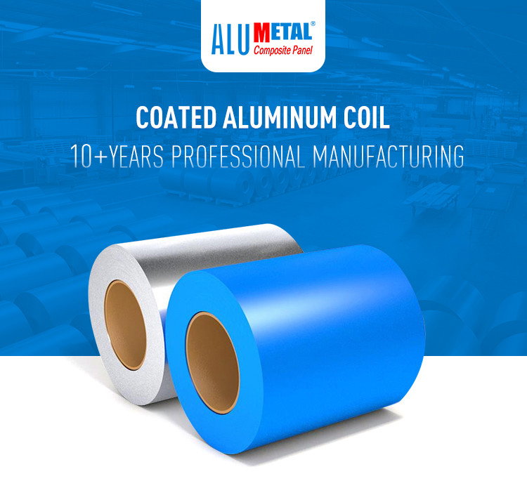 3003 Prepainted Coated Aluminum Coil H112 Punching 1220mm