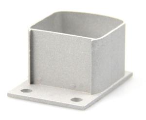 China Aluminum railing wall bracket fence post bracket wholesale