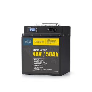 China Solar Storage Electric Vehicle 48V 50Ah Lifepo4 Battery Pack wholesale
