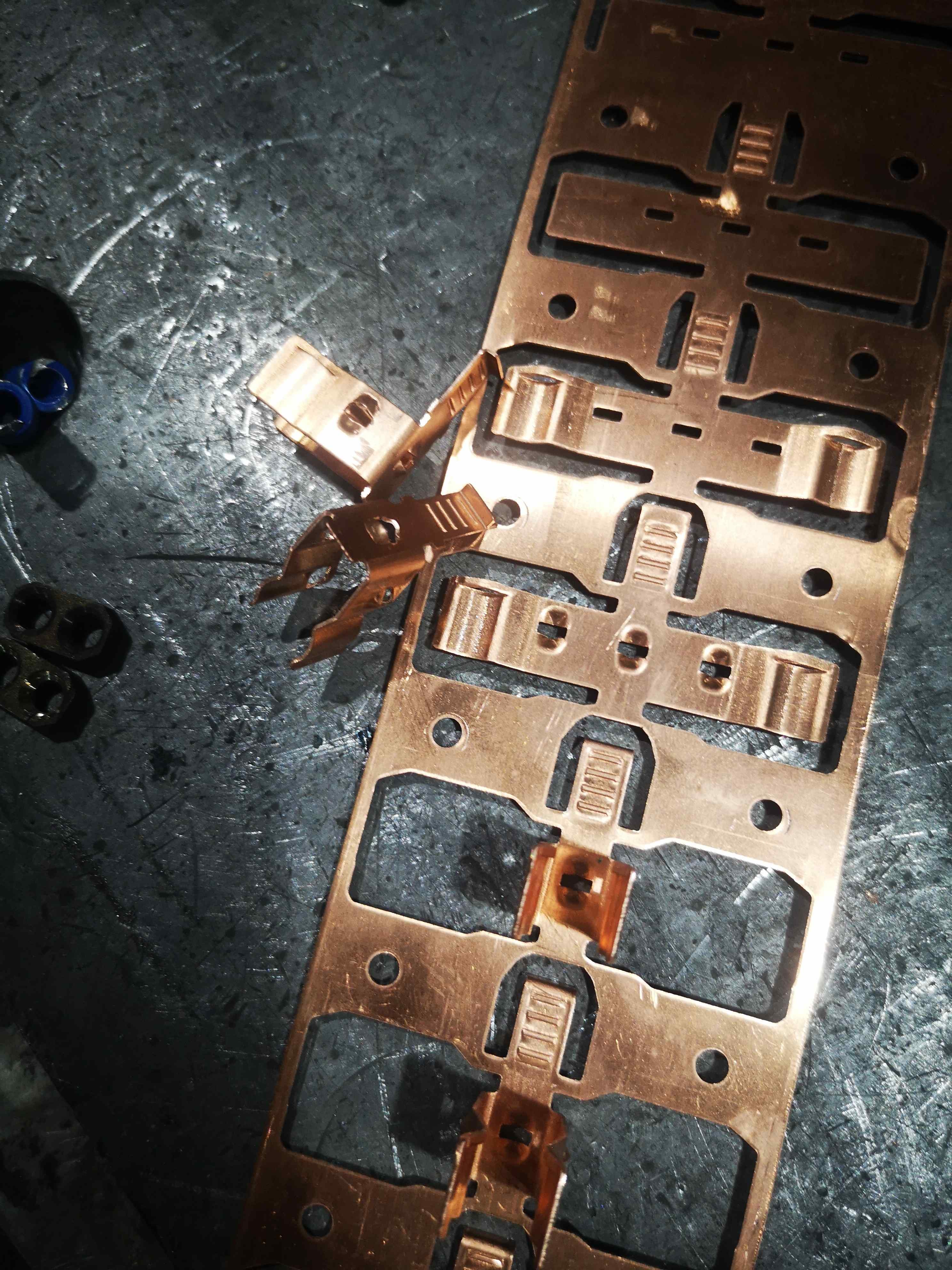 Custom Phosphorus Copper Beryllium Copper Precision Metal Electronic
