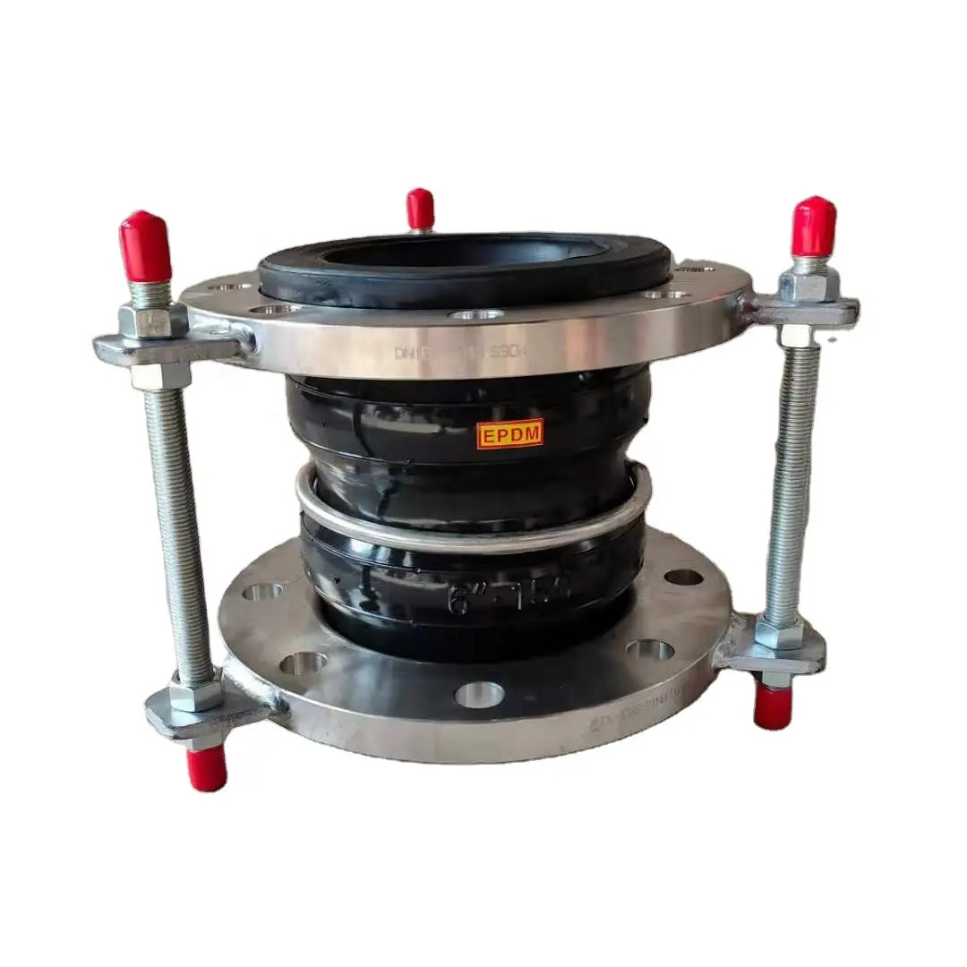 304 stainless steel C2F type detachable double flange loose sleeve force transmission expansion joint