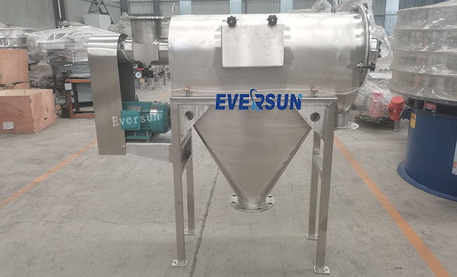 Zinc Oxide Airflow Ultra-Fine Powder Screening Machine Horizontal Cyclone Screen