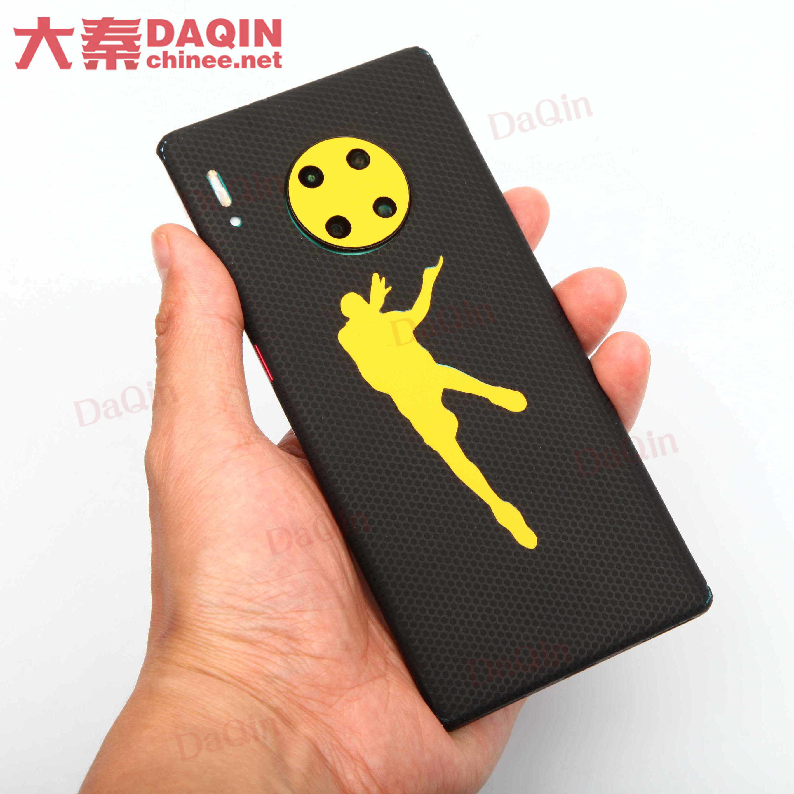 Make Customized Picture Stickers Daqin Cutting Machine For Phone Or Laptop