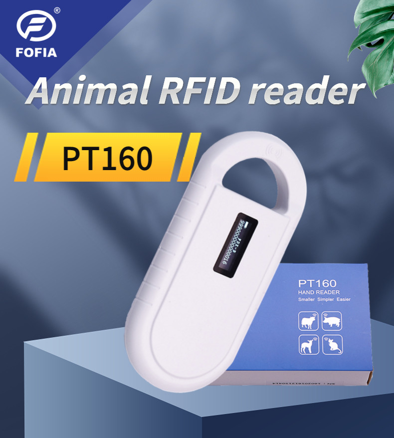 Universal Microchip Reader RFID Pocket Dog Microchip Reader 134.2khz With Long Distance Reading