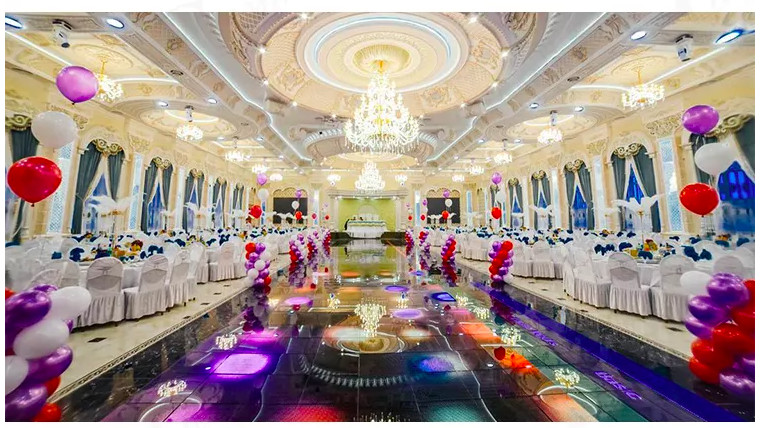 3.9mm Interactive Led Screen Floor Tiles Indoor Use 1000x500mm