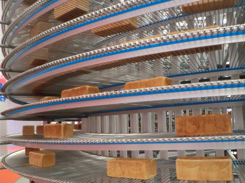Food Grade Spiral Conveyor Spiral Cooling Tower