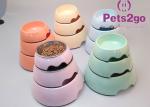 Stainless Steel 350ML 17.5*14*6CM Pet Feeder Bowls