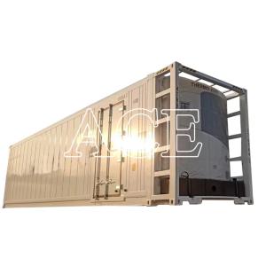 China High Cube 40ft Diesel Electric Self Powered Reefer Container for Land or Railway Accessories Provide full set parts wholesale