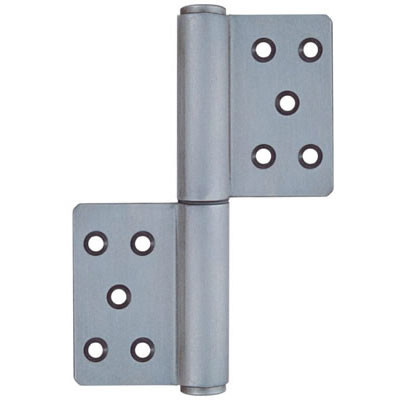 Polished Stainless Steel Flag Lift Off Door Hinges Square Spring Loaded Door