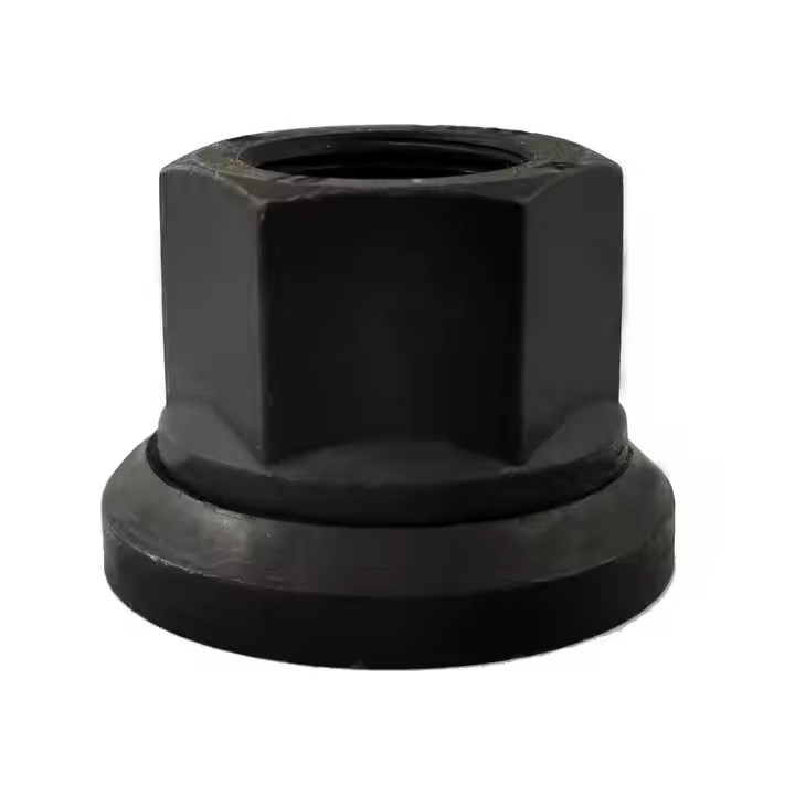 High Strength Truck Wheel Nut OEM With 40Cr Steel Material 22mm Overall Height