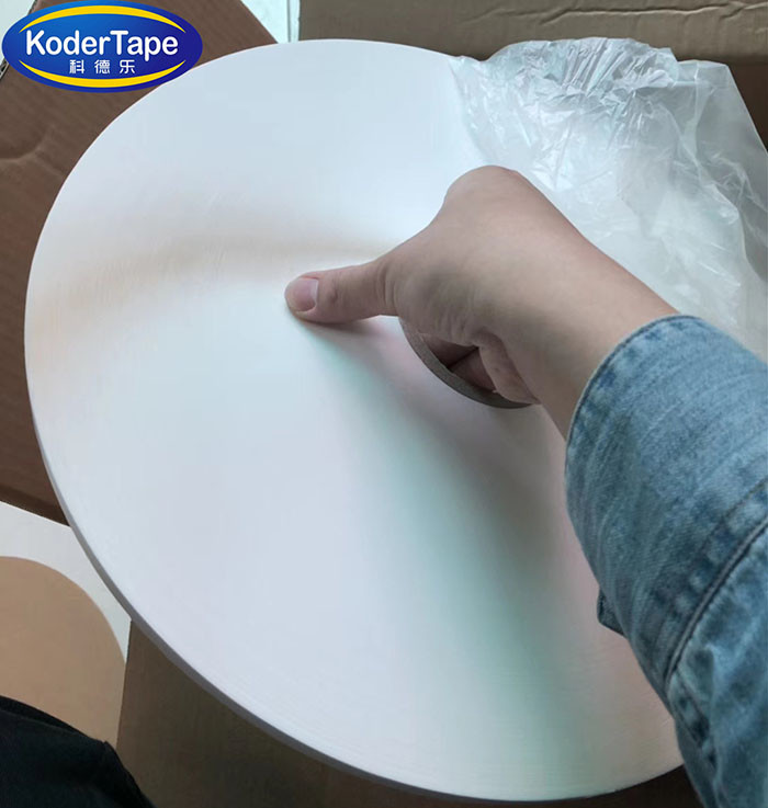 Transparent Resealable Hdpe Spooling 5000m Double Sided Bag Sealing Tape