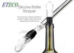 Silver 18/8 Stainless Steel Wine Bottle Cooler , Instant Wine Chiller Gift Set