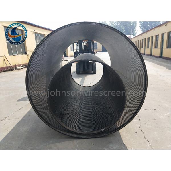 Large Roary Drum Screen Wedge Wire Cylinder Screen Filter For Solid Filtration