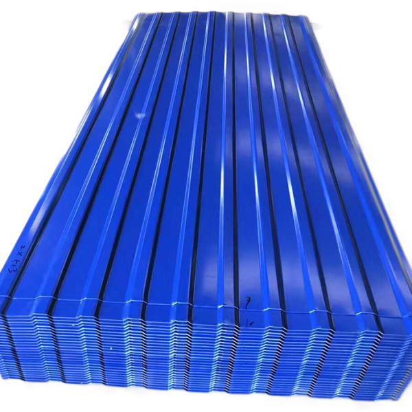 Zinc Metal Corrugated Steel Roof Tiles GI Galvanized Iron Sheet For Roofing
