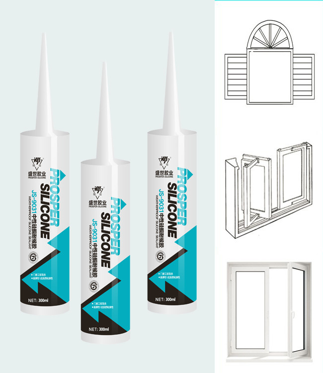 Good Stability Neutral Silicone Sealant Silicone Grout Caulk Multi Purpose