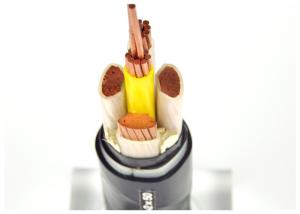 China RoHS 4mm2 Steel Armoured Electrical Cable Black Sheath wholesale