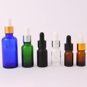 China Cosmetic Glass Pipette Empty Dropper Bottles 10ml 100ml wholesale