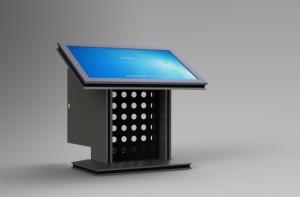 China D6 Touchscreen kiosk with media player wholesale