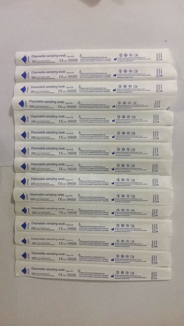 Non Fluorescence Oropharyngeal Nasopharyngeal Swab