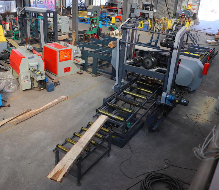 1500mm Large Sawmill Hydraulic Bandsaw Machine Horizontal Wood Band Saw Mill