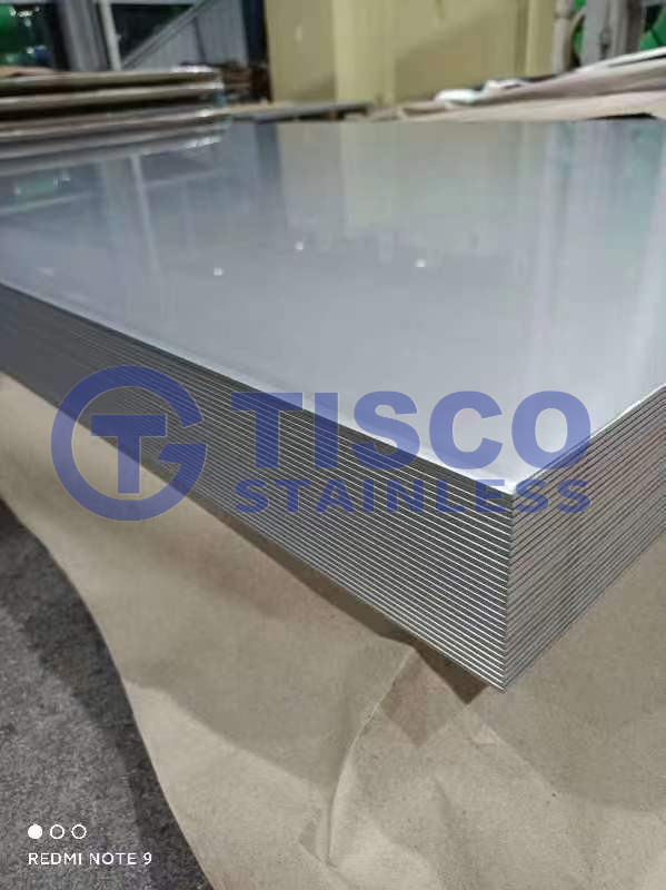 Stainless Steel 8K Finish Sheet Metal 1000mm-6000mm Length 1000mm-2000mm