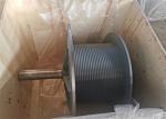 Carbon Lifting Winch 8mm Steel Rope Drum Lbs Grooved
