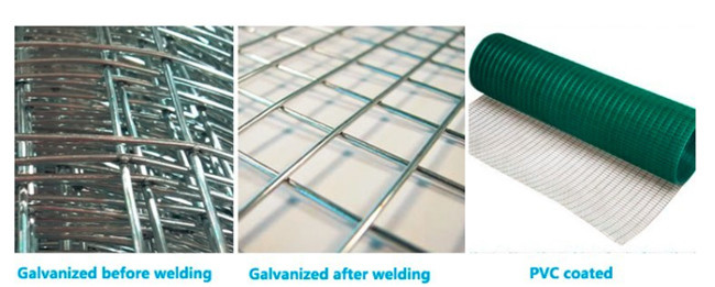 4x4 1mm Electro Galvanized Welded Wire Mesh Panels 1/2 Inch Hole