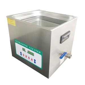 China 28-40KHZ Dual Frequency Ultrasonic Cleaner Machine 15L Tank Capacity wholesale