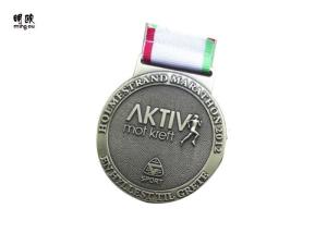 China Antique Tin Plating Personalized Medallions Sport Custom Running Medals wholesale