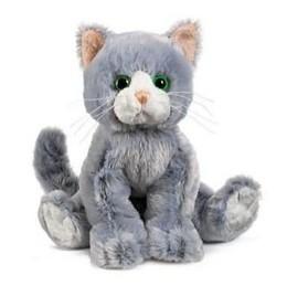 China Sitting Pose Grey Cat Plush Toys wholesale